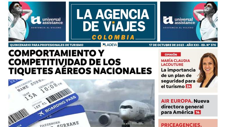 Revista La Agencia de Viajes, edición #376.
