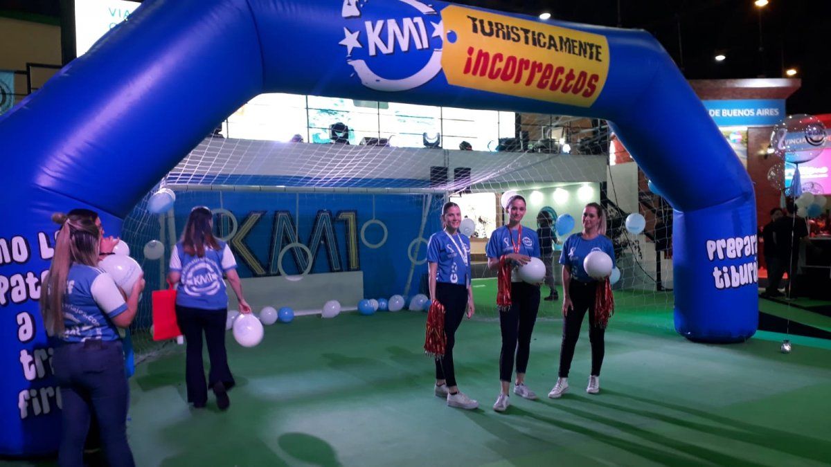 KM 1 es uno de los atractivos más llamativos dentro de la Feria Internacional del Turismo. 