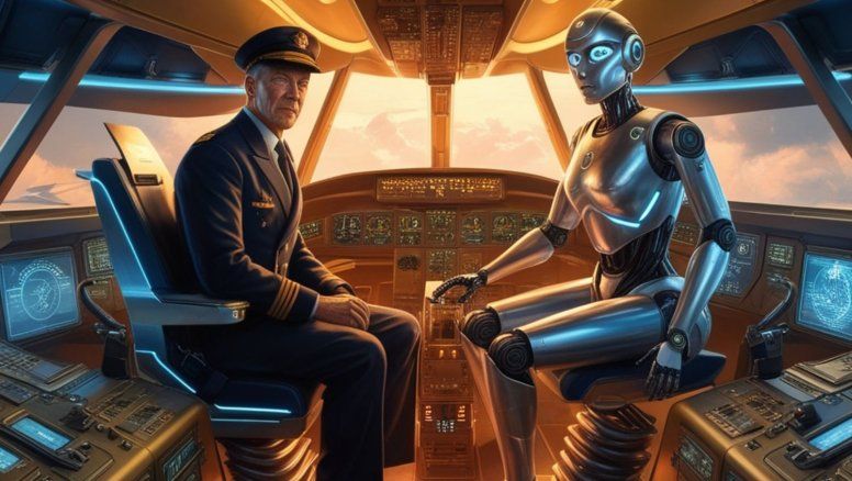 La Unión Europea pretende que la Inteligencia Artifical sustituya al copiloto en los vuelos comerciales.