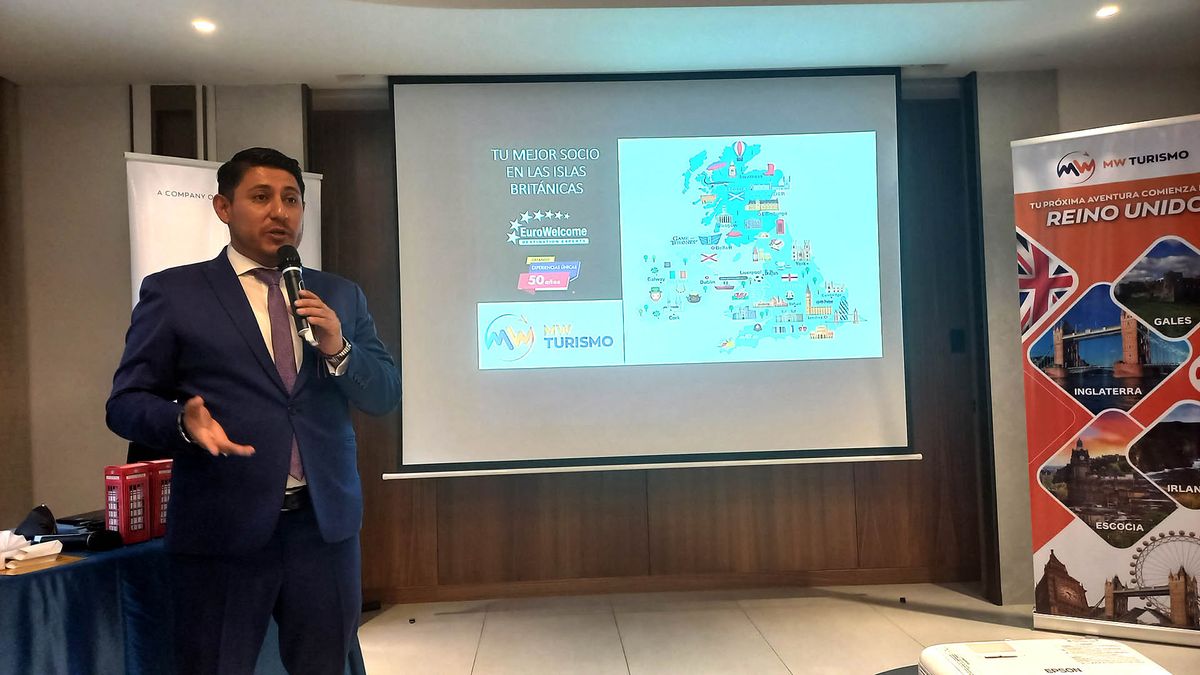 Wilmer Constante, presidente de MW Turismo.