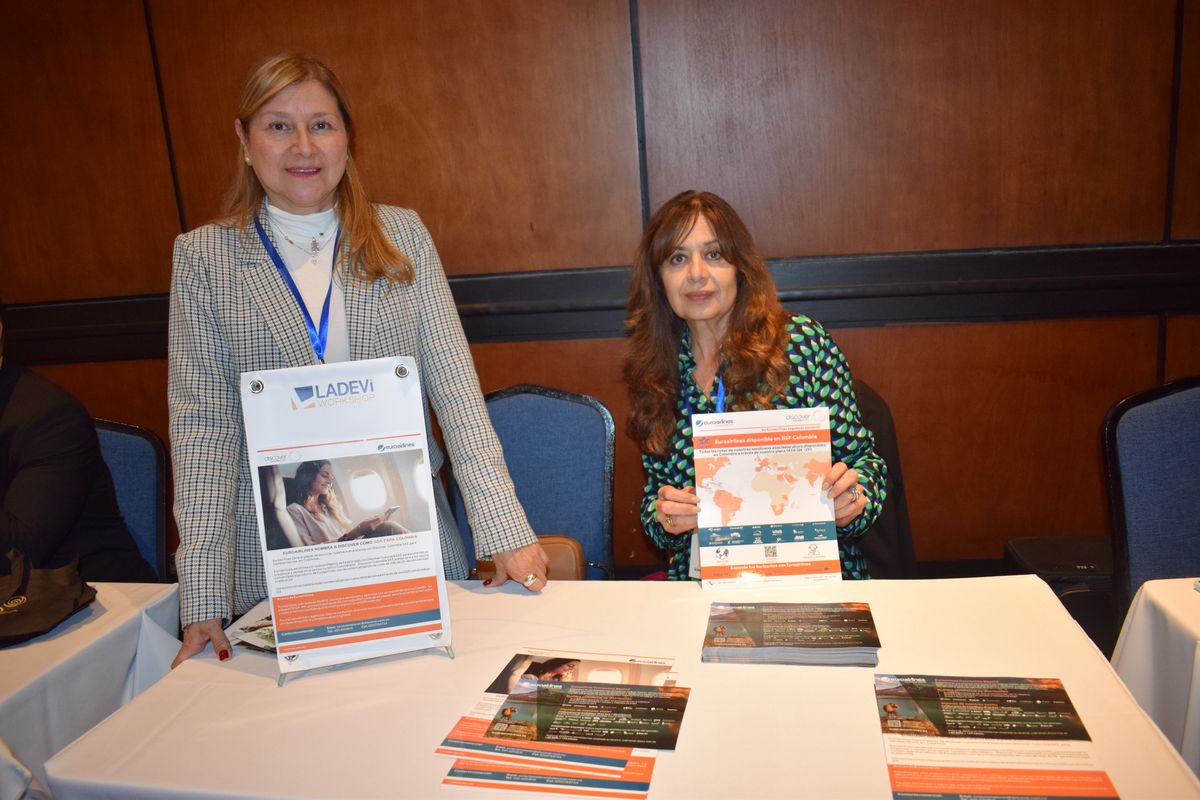 Euroairlines en el Ladevi Workshop Bogotá primer semestre 2025.