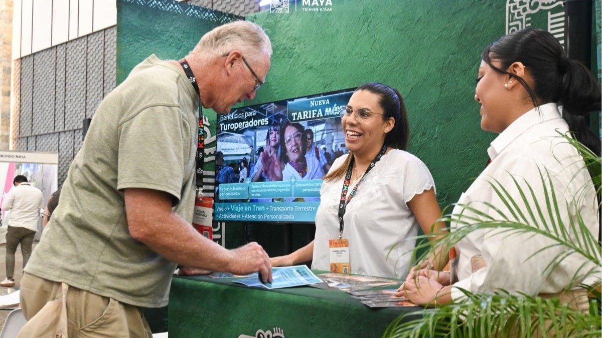 Tren Maya realiza acciones de promoción con turoperadores.
