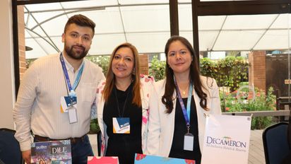 Equipo de Hoteles Decameron en el Workshop de Ladevi en Bogotá.