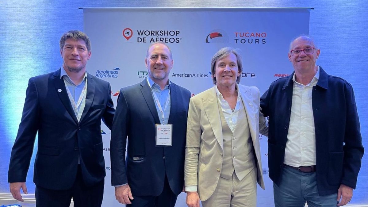 Tucano Tours: Gerardo Nizetich, Rubén Faber, Carlos Alonso y Alejandro Duarte.