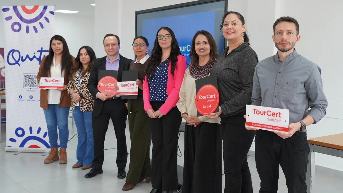 Establecimientos turísticos de Quito obtuvieron certificación de calidad TourCert.&nbsp;