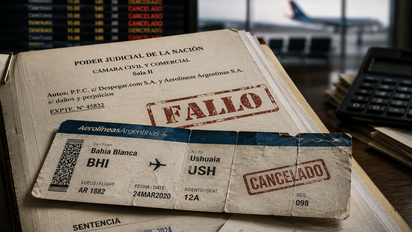 Vuelos cancelados por la pandemia terminaron en una condena millonaria contra Despegar y Aerolíneas Argentinas.