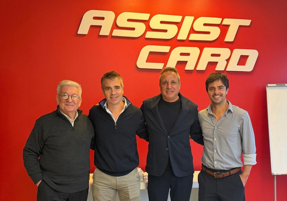 Grupoa BRT: José María Jaroslavsky, Carlos Stefani, Mario Martínez, y Sebastián Brass Harriot.