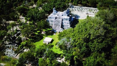 Descubre cerca de Cancún esta ciudadela maya oculta en una isla.