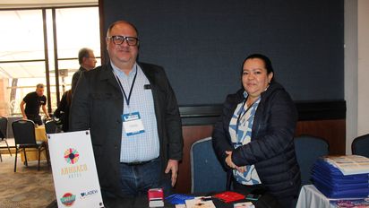 Equipo del Hotel Arhuaco Rodadero, Santa Marta, en el marco de Ladevi Workshop en Bogotá.&nbsp;