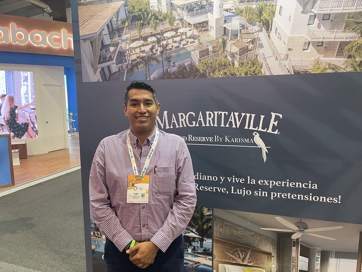 El director de Ventas México de Karisma Hotels & Resorts, Giovanni Lara.