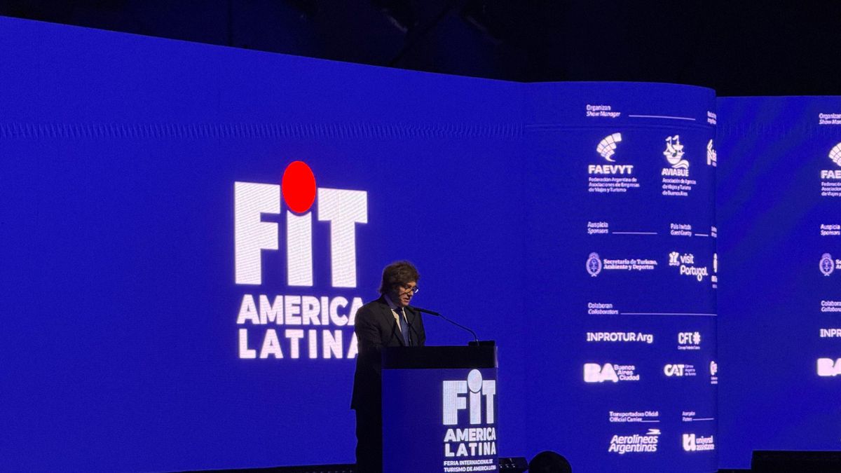 Feria Internacional de Turismo de América Latina: presidente Javier Milei brindó un discurso en la inaguración.
