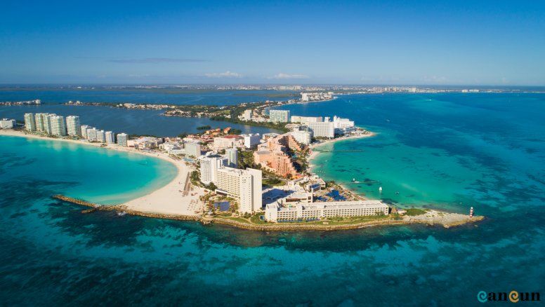 Cancún tiene playas de gran belleza y opciones de entretenimientos para todos los gustos.
