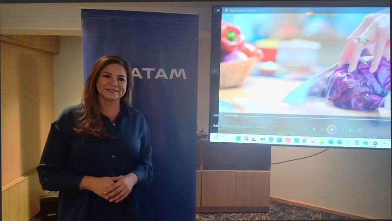 Mónica Fistrovic, CEO de Latam Airlines Ecuador.
