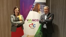 Paola Bunch y Paolo Chávez, director comercial de CIC Perú.