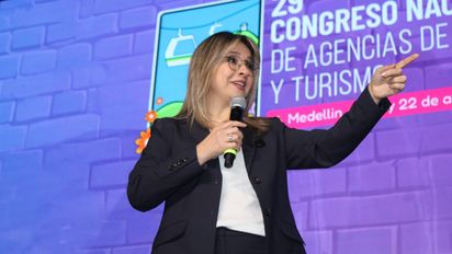 Vicky Dávila, precandidata presidencial, participó en el panel organizado en el marco del Congreso Nacional de Anato 2025.&nbsp;