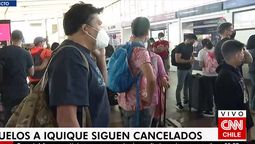 aeropuerto: cancelaciones y caos por bloqueo en iquique