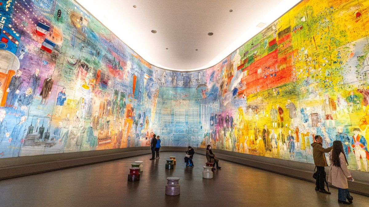 El Museo de Arte Moderno de París es uno de los más populares en la capital de Francia. El Museo de Arte Moderno de París es uno de los más populares en la capital de Francia.