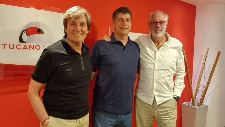 Tucano Tours: Carlos Alonso, Gerardo Nizetich y Alejandro Duarte.