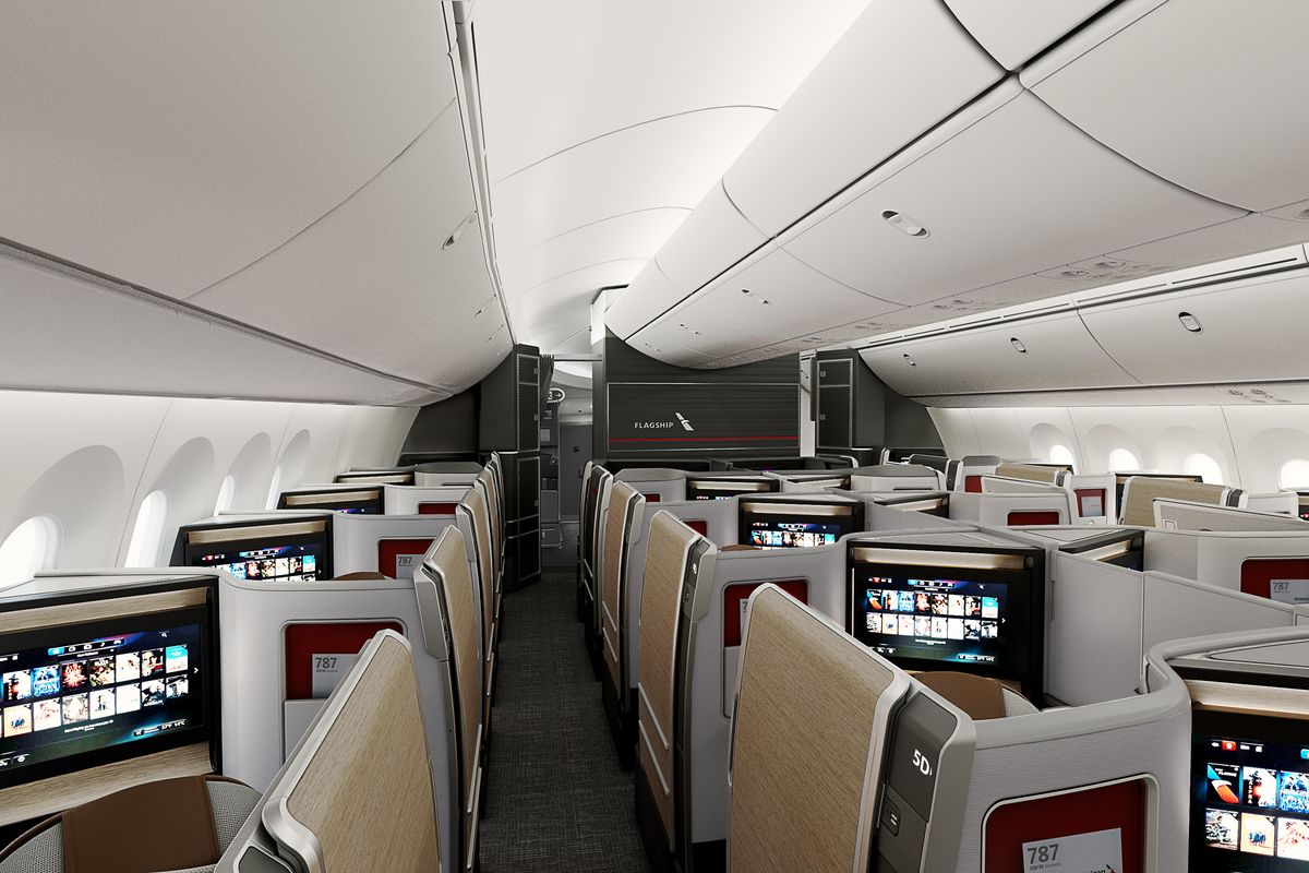 Los nuevos asientos Flagship Suite de American Airlines ofrecerán mayor espacio y privacidad en Business Class.