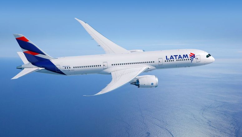 Latam Airlines tiene 56 aviones Boeing wide-body, de los modelos 767, 777 y 787.