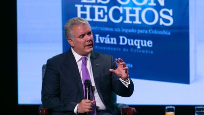 Iván Duque Márquez, expresidente de Colombia.