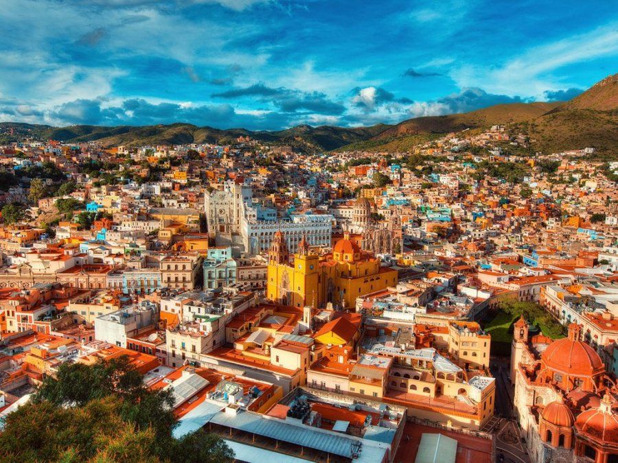 Panorámica de Guanajuato.