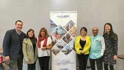 De izquierda a derecha: Richard Watkinson, gerente comercial de Pacific Reps; Lorena Burgos, jefa de producto de Pacific Reps; Feyhan Kaprali; socia gerente de Teckser; Jacqueline Vergara, jefa de ventas y marketing de Pacific Reps;  Rajeev Kohli, director gerente conjunto de Creative Travel y  Cristina Akemi, desarrolladora de negocios para Latinoamérica de Avant Garde. 