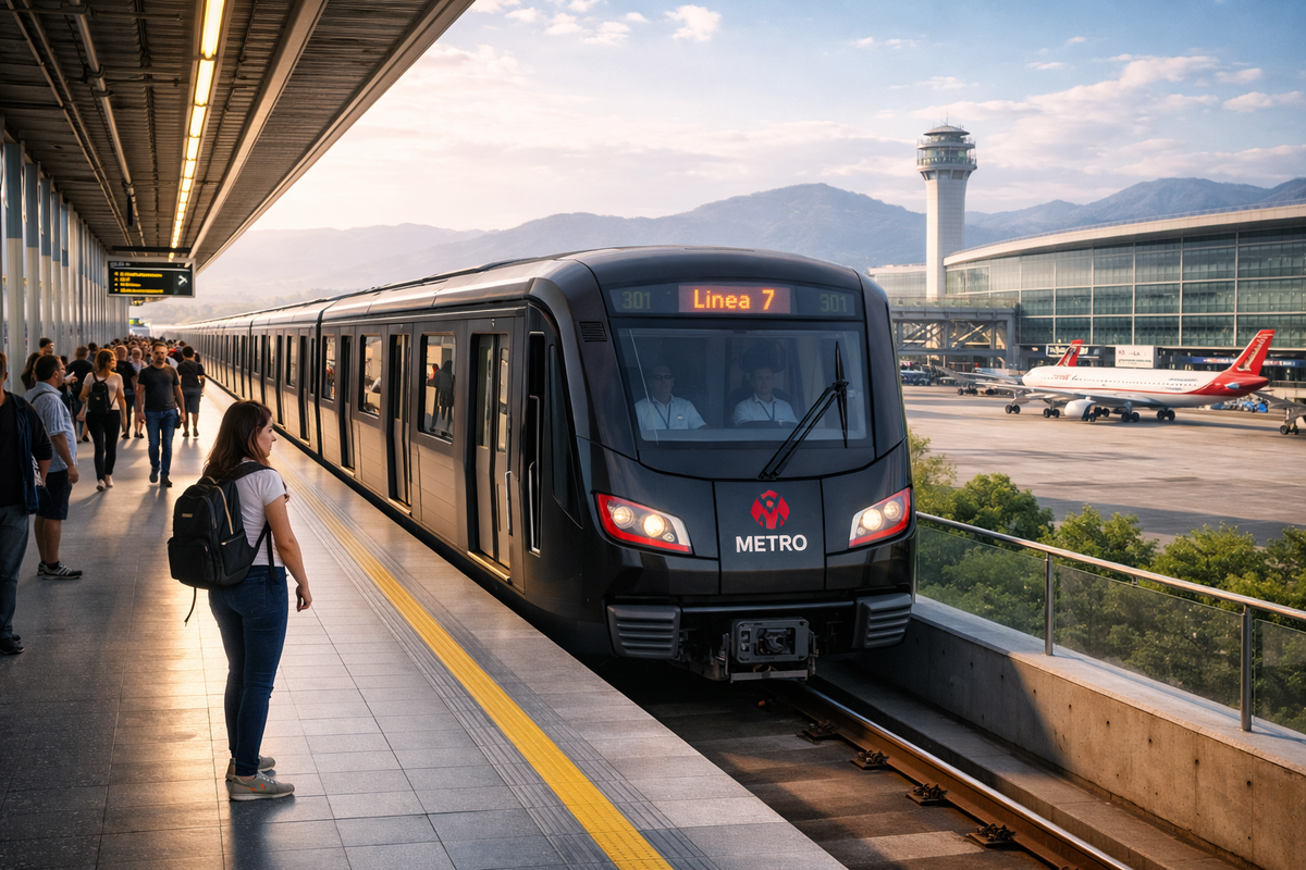Aeropuerto de Santiago: Línea A del Metro entraría en operación en 2033.