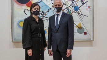 La inauguración de la muestra de Kandinsky en el Guggenheim de Bilbao.