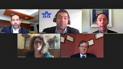 Parte de los panelistas del Webinar Volviendo a Despegar en Ecuador