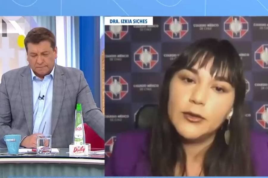 Izkia Siches habló en el matinal de CHV. - Ladevi Medios y Soluciones Izkia Siches habló en el matinal de CHV.