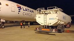 Latam Airlines Cargo Chile concretó desde Zaragoza su primer vuelo internacional empleando SAF.