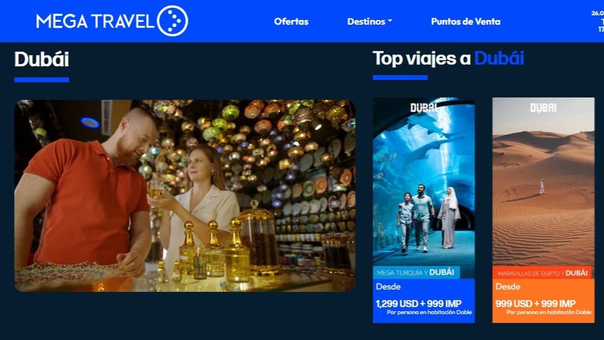 Por primera vez, Visit Dubái pactó una alianza con un turoperador mexicano, Mega Travel, para impulsar el destino en el&nbsp;mercado mexicano durante 2026.