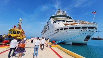 Yucatán recibió por primera vez al crucero 