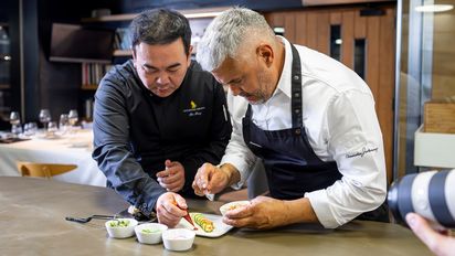 Colaboración entre Singapore Airlines y Nandu Jubany