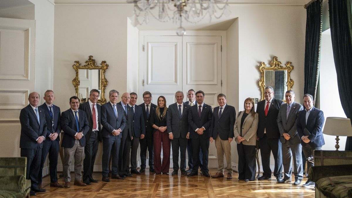 Reunión del Gobierno con representantes de Pymes en La Moneda.&nbsp;
