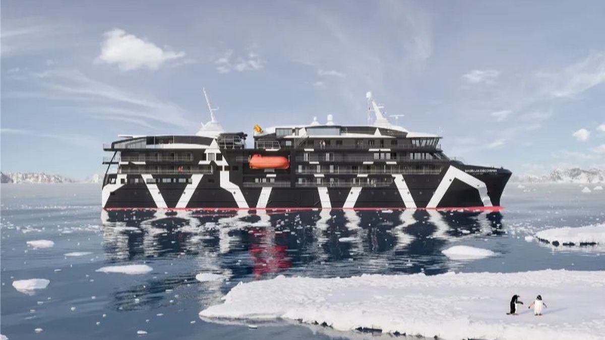 El Magellan Discoverer es un crucero 100% chileno que recorrerá itinerarios a la Antártica. 