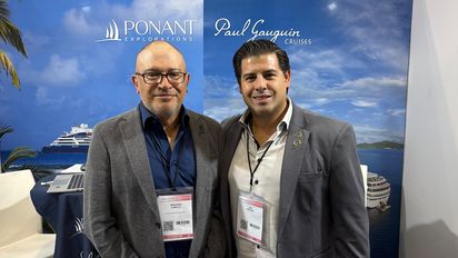 Bernardo Carrillo y José Roncero, representantes de Ponant.