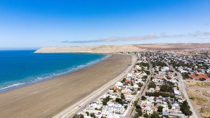 Rada Tilly: la playa más austral de América está en la Patagonia