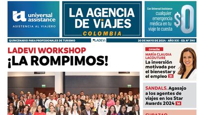 Revista La Agencia de Viajes, edición #390.