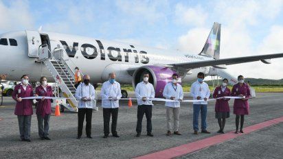VOLARIS. Inauguración de la ruta Ciudad de México-Campeche