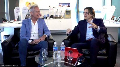 Rica charla con Marley en el último webinar de Lufthansa en 2020.