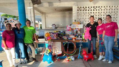 Acapulco: Conexstur coordinó una acción solidaria para Día de Reyes
