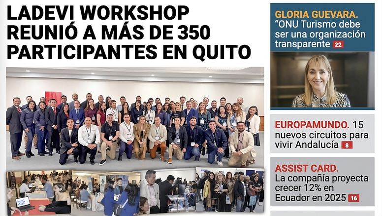 Ya está disponible la Revista La Agencia de Viajes de abril de Ladevi Ecuador.&nbsp;