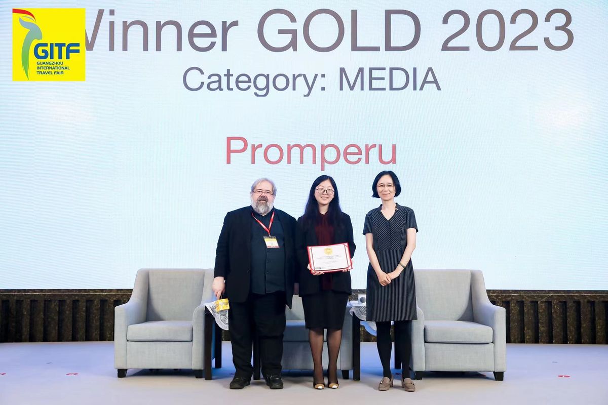 Perú recibió premio en China por las acciones de promoción.