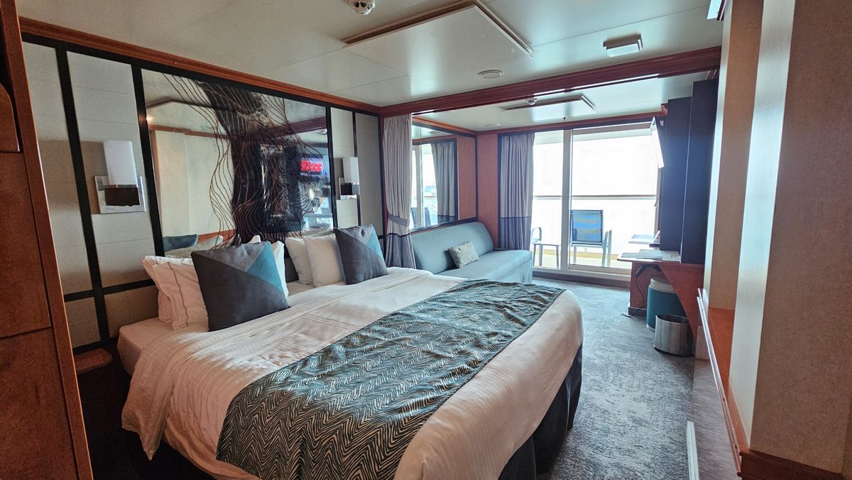 Dormitorio zona balc&oacute;n.