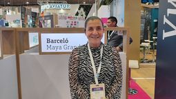 Stefania Ballotta, directora comercial de Barceló Maya Grand Resort﻿, presentó las novedades de la propiedad en la Vitrina Turística Anato 2025.