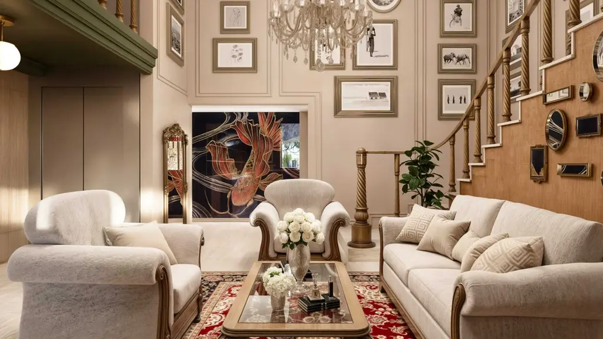 Los vitrales y piezas artísticas rinden homenaje al gusto de Bertha Monroy por el arte y la decoración.