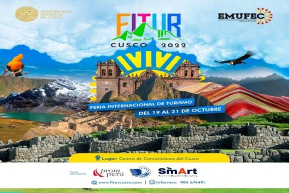 Cusco, uno de los más importantes atractivos para el turismo receptivo, será sede del 19 al 21 de octubre de la Primera Feria Internacional de Turismo (Fitur). - Ladevi Medios y Soluciones Cusco, uno de los más importantes atractivos para el turismo receptivo, será sede del 19 al 21 de octubre de la Primera Feria Internacional de Turismo (Fitur).
