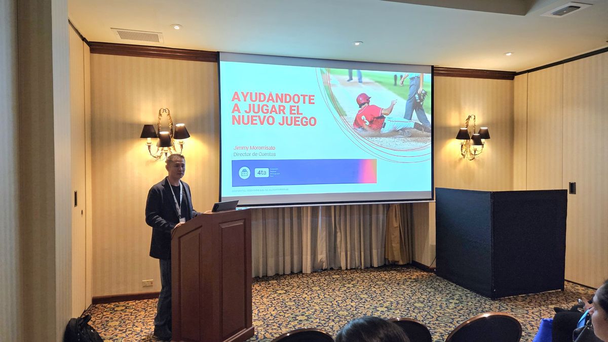 Jimmy Moromisato, director de cuentas Sabre.